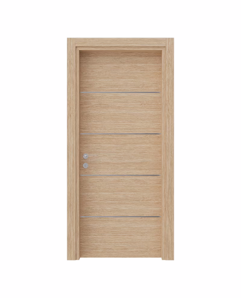 AS-LM-04 Light Oak ahşap kapı
